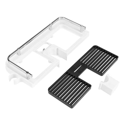 Shower Rod Storage Shelf Organizer - PremiumQuality