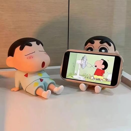 Shinchan Cartoon Phone Stand with Stable Anti-Slip Design