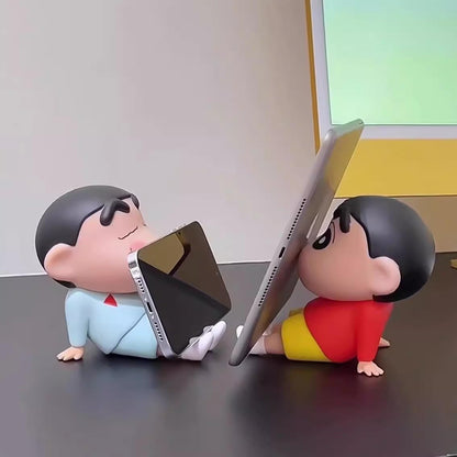 Shinchan Cartoon Phone Stand with Stable Anti-Slip Design
