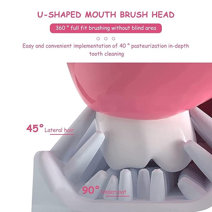 U-Shaped Kids Toothbrush - Daily Dental Care