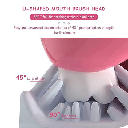 U-Shaped Kids Toothbrush - Daily Dental Care