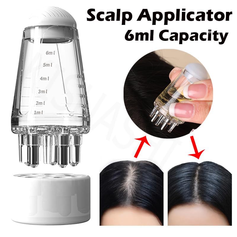 Hair Oil Applicator Comb for Easy Scalp Care