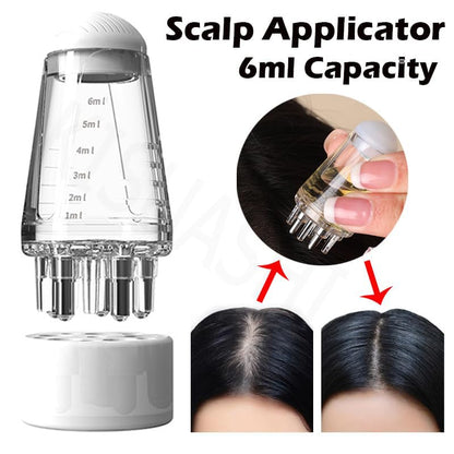 Hair Oil Applicator Comb for Easy Scalp Care