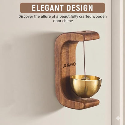 Wooden Frame Hanging Bell – Soothing Sound