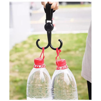 Premium Stroller Hooks 360° Rotating Double Clips (G)