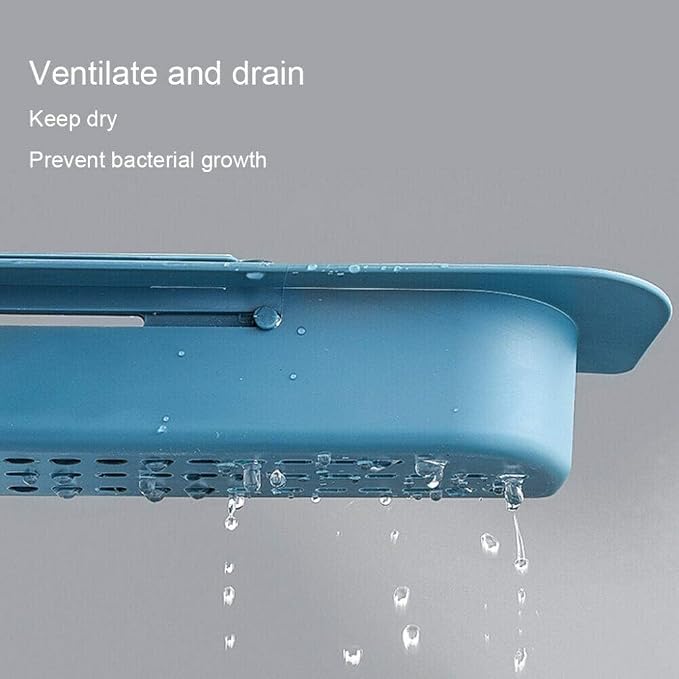 Adjustable Telescopic Sink Storage for Kitchen Accessories (G)