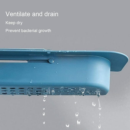 Adjustable Telescopic Sink Storage for Kitchen Accessories (G)