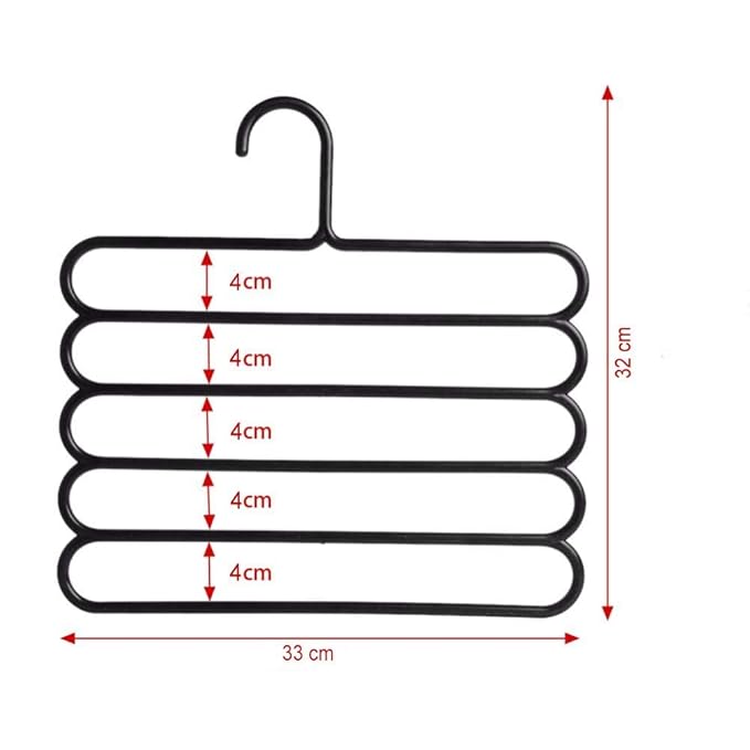Multi-Purpose Hanger – 5-Layer Closet Organizer