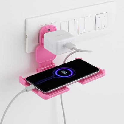 Mobile Holder With 3-Pin Socket – Premium Charging Stand