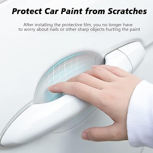 Car Door Handle Protector - Transparent Guard