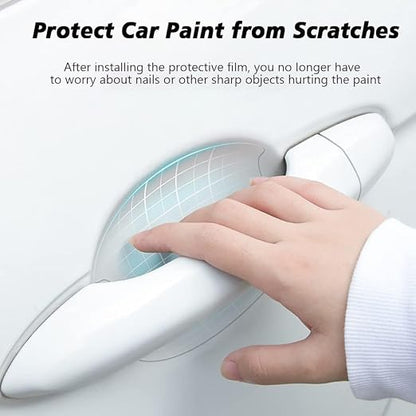 Car Door Handle Protector - Transparent Guard