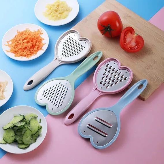 Multi-Purpose Heart Shape Kitchen Grater