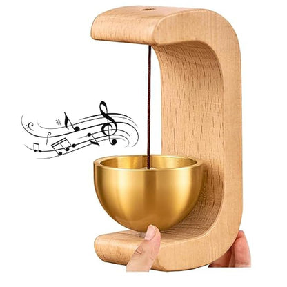 Wooden Frame Hanging Bell – Soothing Sound