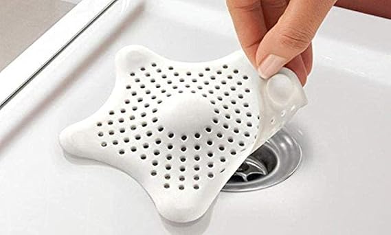 Silicone Star Sink Drain Protector - Kitchen & Bathroom (G)