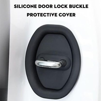 Premium Silicone Car Door Latch Protector Covers