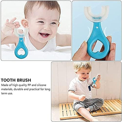 U-Shaped Kids Toothbrush - Daily Dental Care