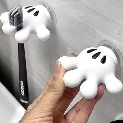 Mickey Mouse Cartoon Wall Mounted Toothbrush Holder