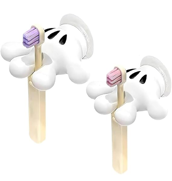 Mickey Mouse Cartoon Wall Mounted Toothbrush Holder