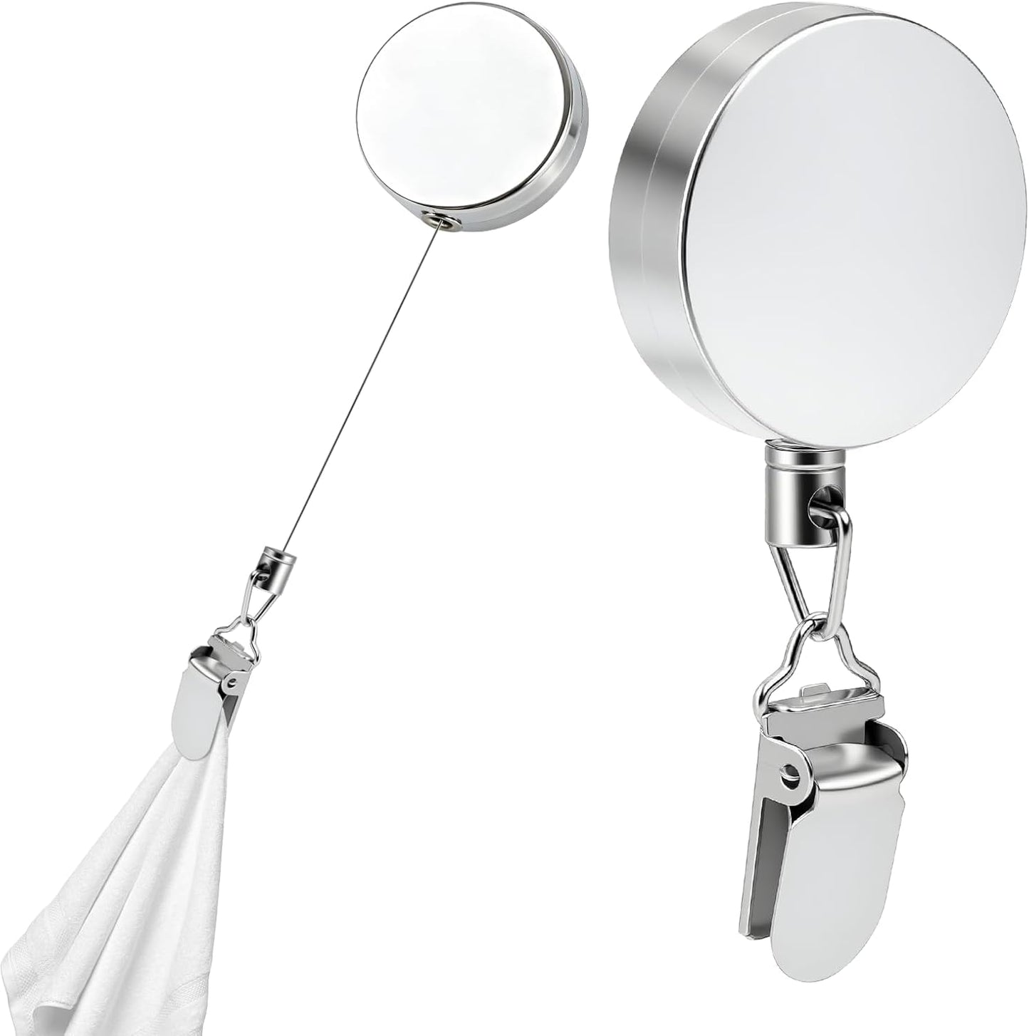 Stainless Steel Towel Clip Holder (G)
