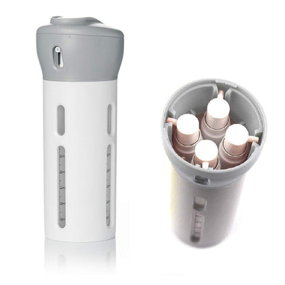 4-in-1 Refillable Travel Dispenser Bottle | Leak Proof