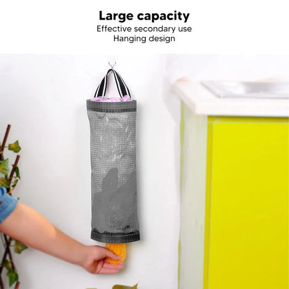 Hanging Waste Bag Holder - Easy Storage (G)