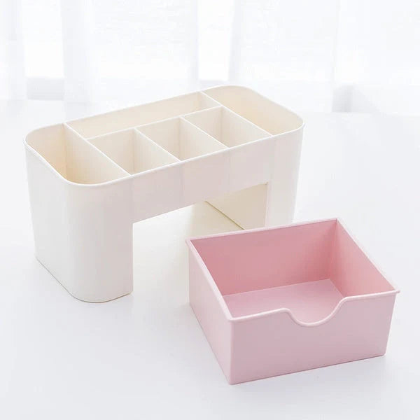 Makeup Organizer Multi-Compartment Storage Box