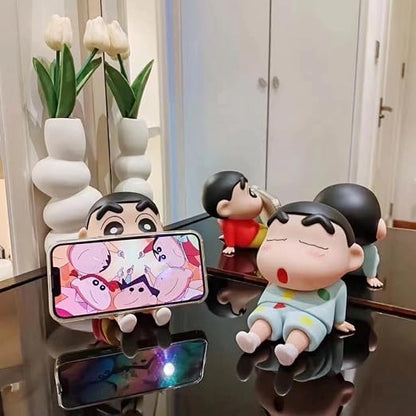 Shinchan Cartoon Phone Stand with Stable Anti-Slip Design