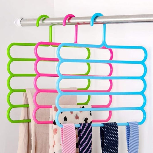 Multi-Purpose Hanger – 5-Layer Closet Organizer (G)