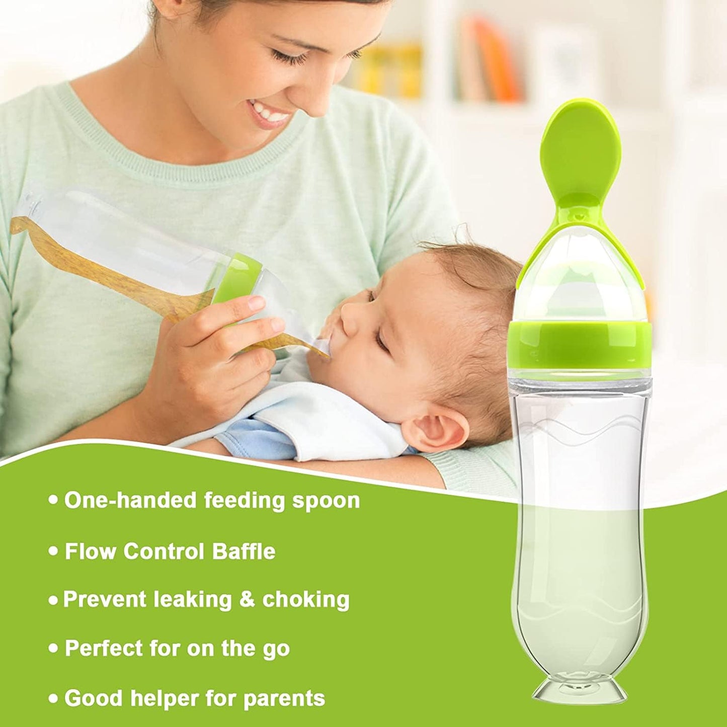 Easy Baby Feeding Spoon Bottle