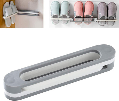 3-in-1 Wall Mounted Slipper Rack (G)