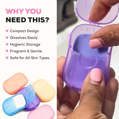 Travel Paper Soap Sheets - Personal Care Mini Box