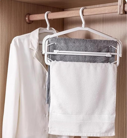 Multi-Purpose Extendable Clothes Hanger for Travel & Home