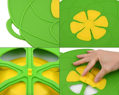 Anti Boil Over Spill Stopper Lid