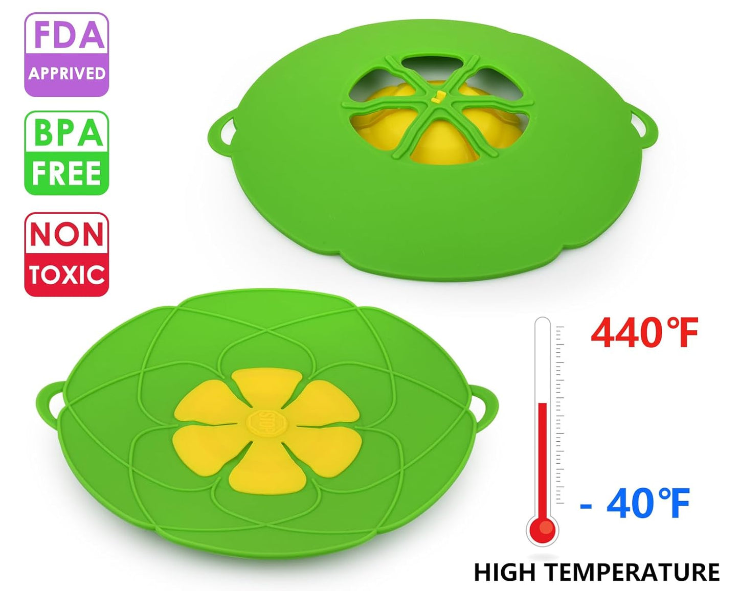 Anti Boil Over Spill Stopper Lid