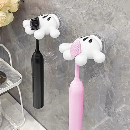 Mickey Mouse Cartoon Wall Mounted Toothbrush Holder