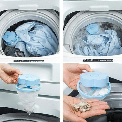 Washing Machine Floating Hair Lint Catcher - Mesh Filter (G)
