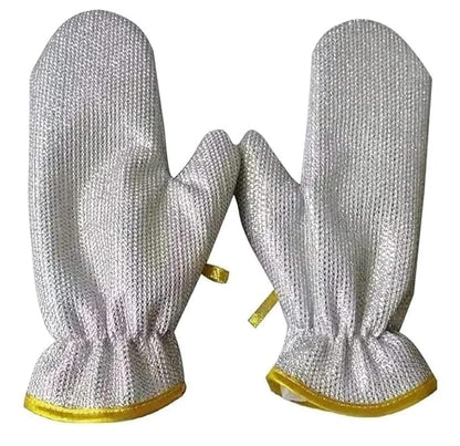 Kitchen Dish Cleaning Scrubber Gloves - Heavy Duty
