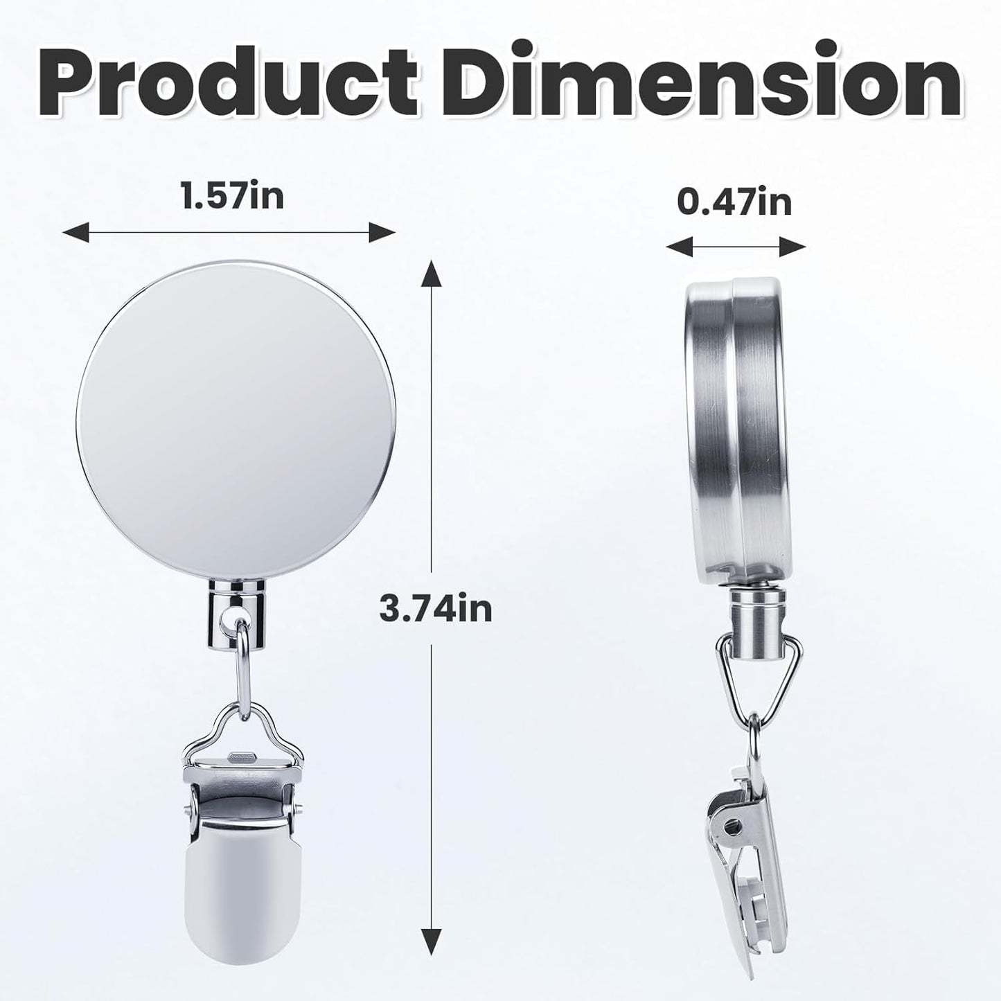 Stainless Steel Towel Clip Holder (G)