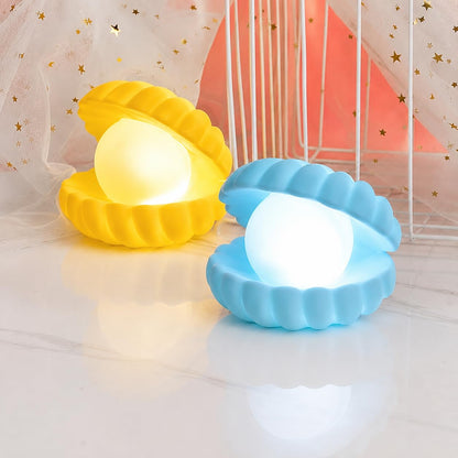 Pearl Shell Night Lamp – Enchanting Ocean Decor Light
