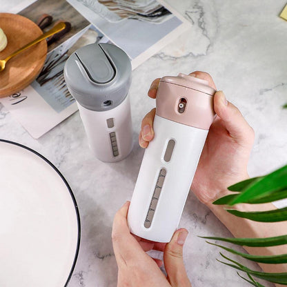 4-in-1 Refillable Travel Dispenser Bottle | Leak Proof