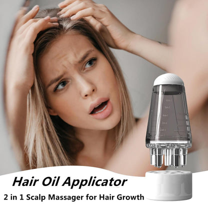 Hair Oil Applicator Comb for Easy Scalp Care