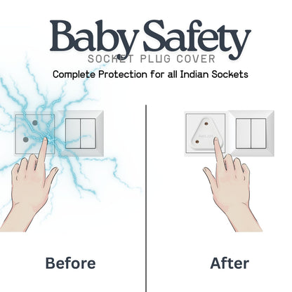 Baby Safety Socket Covers  Electrical Outlet Protection