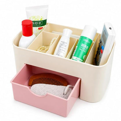 Makeup Organizer Multi-Compartment Storage Box
