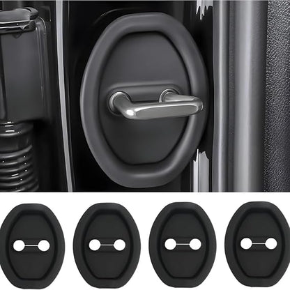 Premium Silicone Car Door Latch Protector Covers