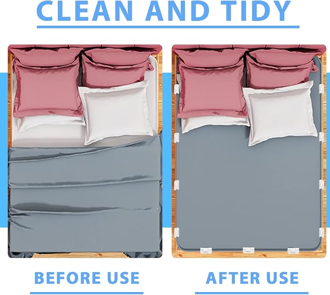 Smart Bed Sheet Holder Clips – Secure & Easy Fit