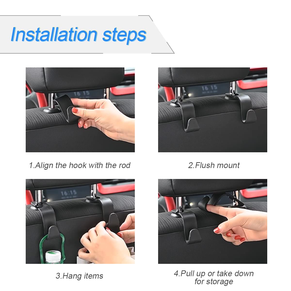 Car Seat Hook Hanger (Strong)