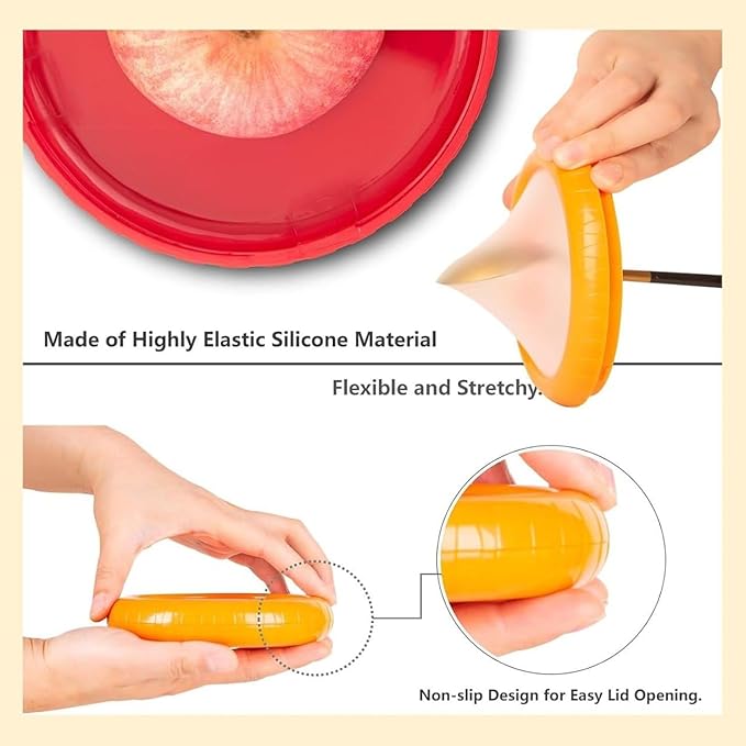 Silicone Fruit Vegetable Food Saver - Storage Container (G)