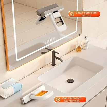 Self-Squeeze Foldable Mini Sponge Mop For Quick Cleaning (G)