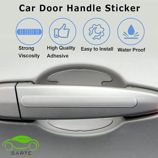 Car Door Handle Protector - Transparent Guard