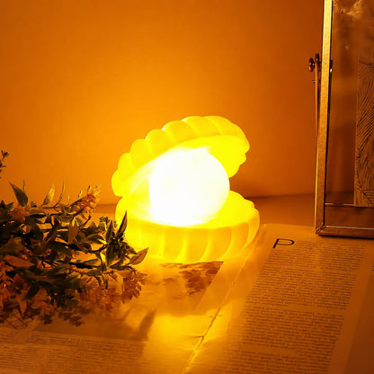 Pearl Shell Night Lamp – Enchanting Ocean Decor Light